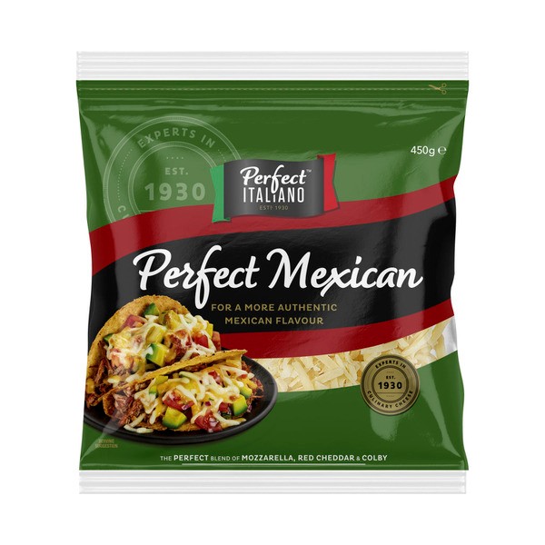 Perfect Italiano Mexican Cheese Blend Grated | 450g