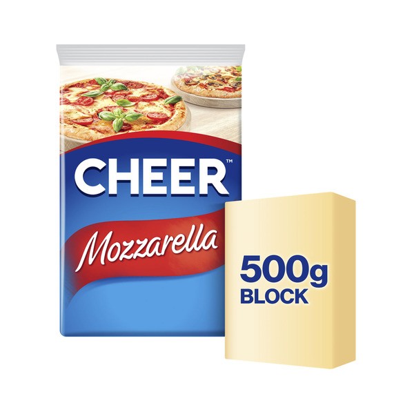 Cheer Mozzarella Cheese Block | 500g