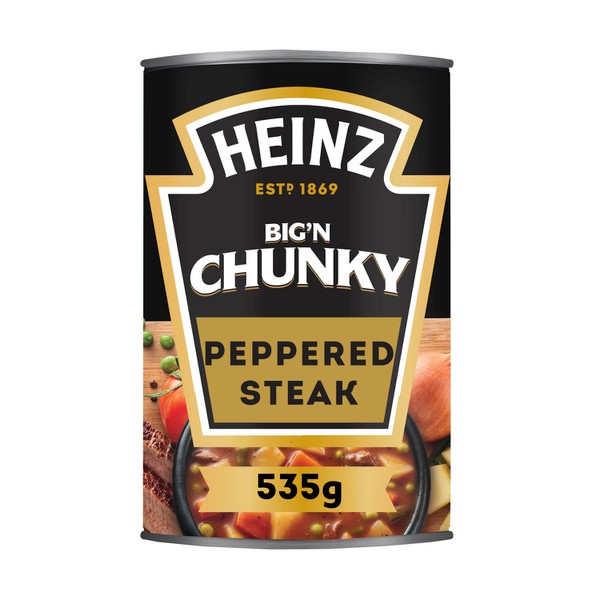 Heinz Big'N Chunky Peppered Steak Soup | 535g