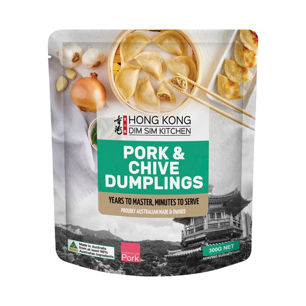 Hong Kong Dim Sim Pork And Chive Dumplings | 300g
