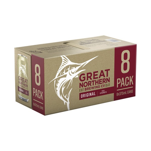 Great Northern Original Can 375mL | 8 Pack