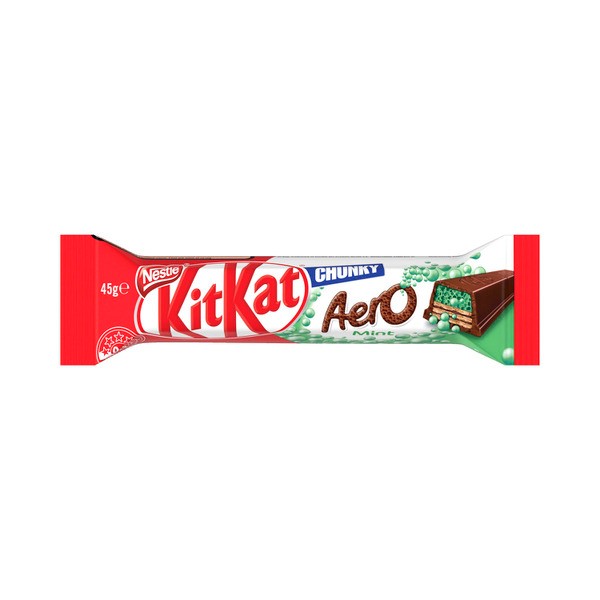 KitKat Chunky Aero Mint Milk Chocolate Bar  | 45g