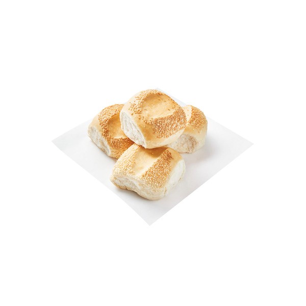 Coles Bakery 50% Lower Carb Rolls | 4 pack