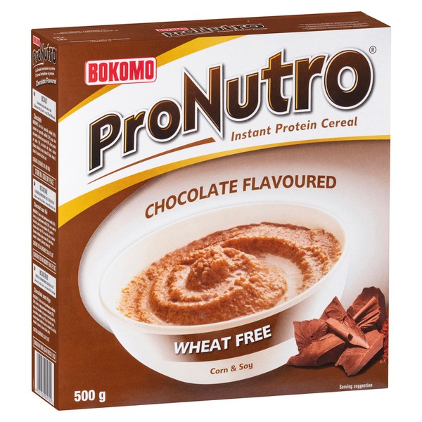 Bokomo Pro Nutro Chocolate Flavoured Instant Porridge Cereal | 500g