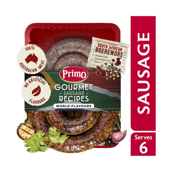 Primo Gourmet World Flavours South African Boerewors | 450g