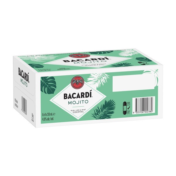 Bacardi Mojito Can 250mL | 24 Pack