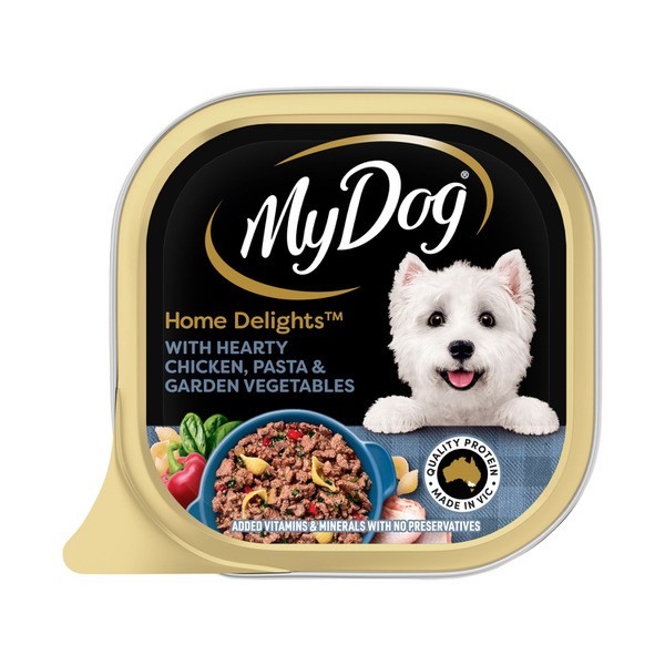 My Dog Home Delights Chunks In Gravy With Slow Cooked Chicken Pasta And Vegetables | 100g