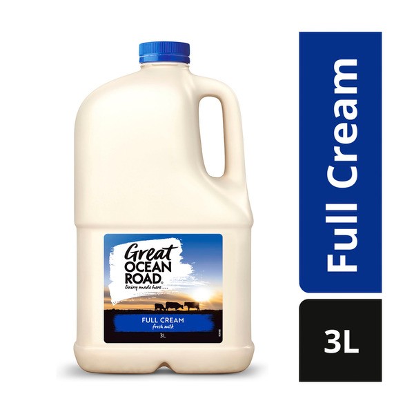 Great Ocean Road Full Cream Milk | 3L