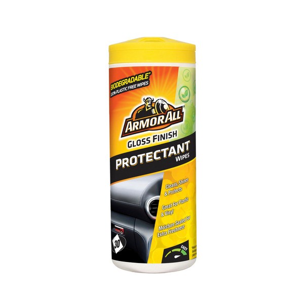 Armor All Protect Gloss Wipes | 30 pack