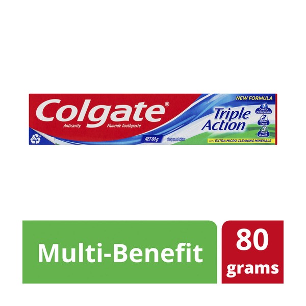 Colgate Triple Action Toothpaste | 80g