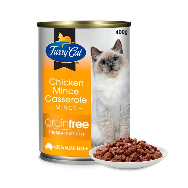 Fussy Cat Grainfree Chicken Mince Cat Food | 400g