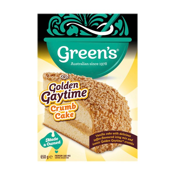 Greens Gaytime Vanilla Toffee Crumb Cake Mix | 650g