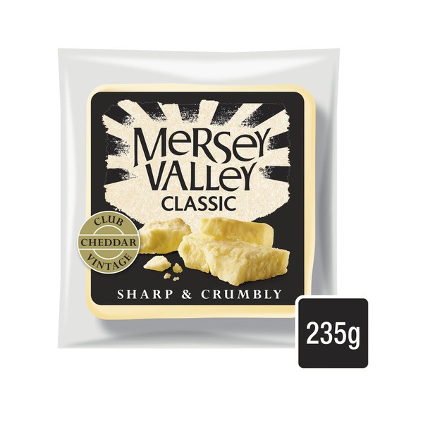 Mersey Valley Club Classic Cheddar Cheese | 235g
