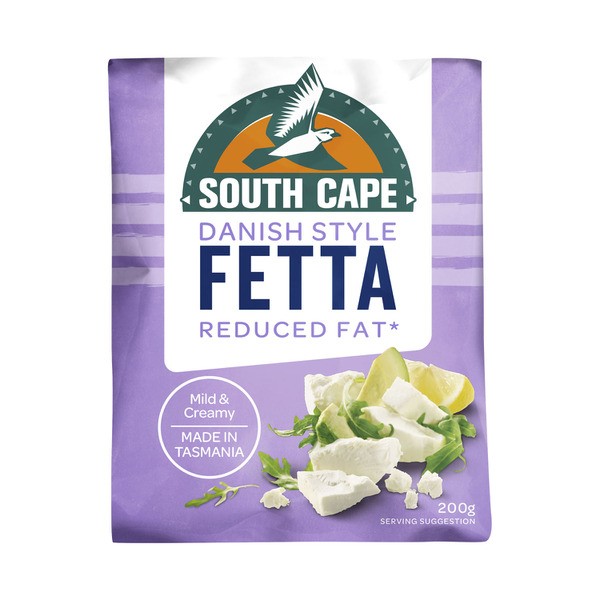 South Cape Danish Style Reduced Fat Fetta | 200g