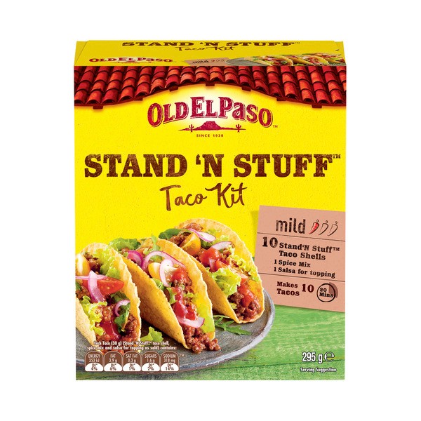 Old El Paso Stand 'N Stuff Taco Kit Mexican Style | 295g