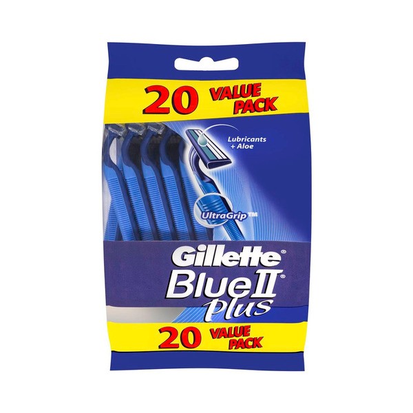 Gillette Blue 11 Plus Razors | 20 pack
