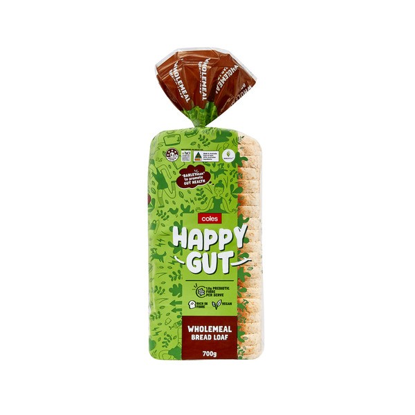 Coles Happy Gut Wholemeal | 700g