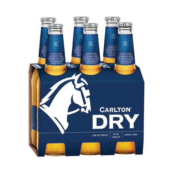 Carlton Dry Bottle 330mL | 6 Pack