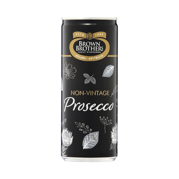 Brown Brothers Prosecco NV Can 250mL | 1 Each