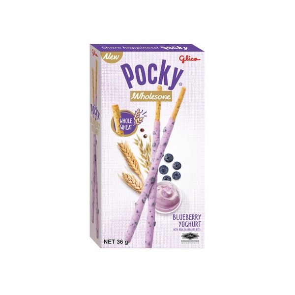 Glico Pocky Wholesome Blueberry Yoghurt Biscuit Stick | 36g