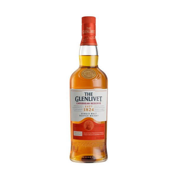 Glenlivet Caribbean Reserve Single Malt Scotch Whisky 700ml | 1 Each