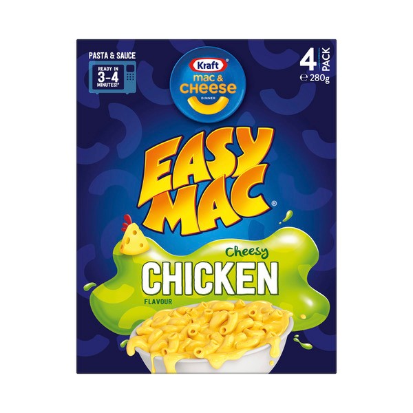 Kraft Easy Mac And Cheese Cheesy Chicken Pasta Macaroni Noodles | 280g
