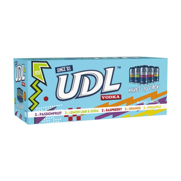 UDL Mixed 10 Pack Can 375mL | 10 Pack