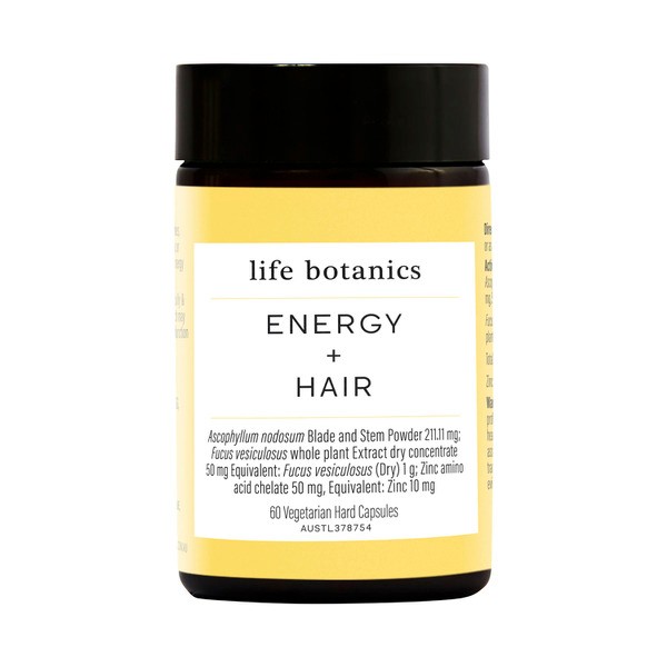 Life Botanics Energy + Hair  | 60 pack