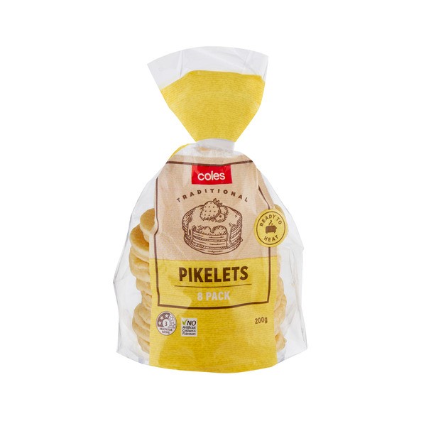 Coles Pikelets 8 Pack | 200g
