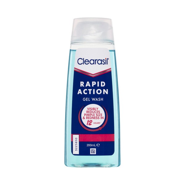 Clearasil Rapid Action Face Cleanser Gel Wash | 200mL