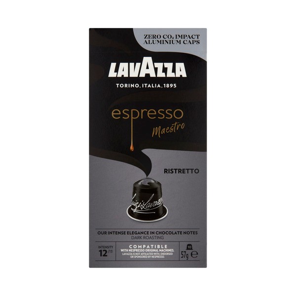 Lavazza Espresso Ristretto Nespresso Compatible Coffee Pods | 10 pack