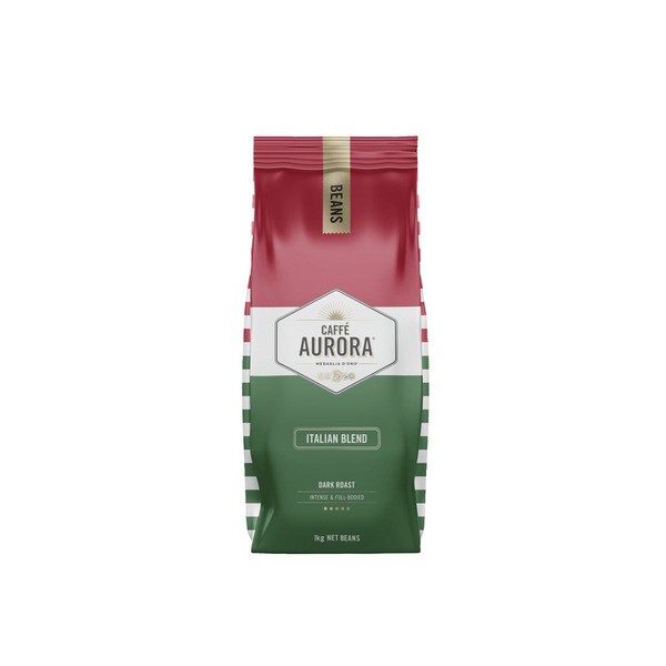 Caffe Aurora Italian Blend Beans Coffee | 1kg