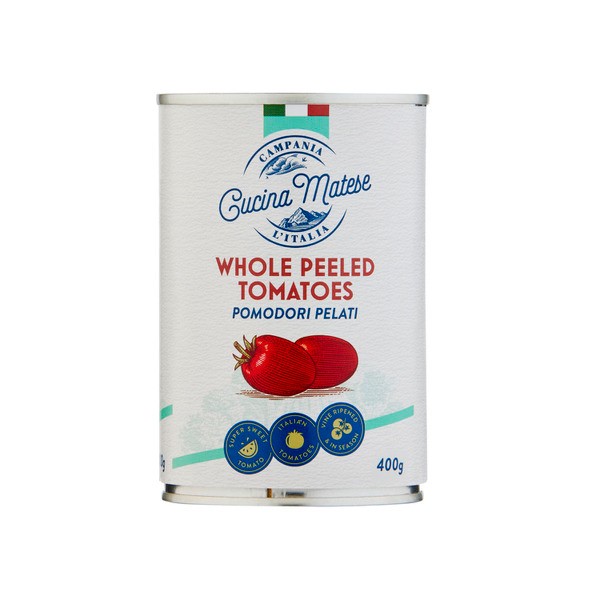 Cucina Matese Whole Peeled Tomatoes | 400g