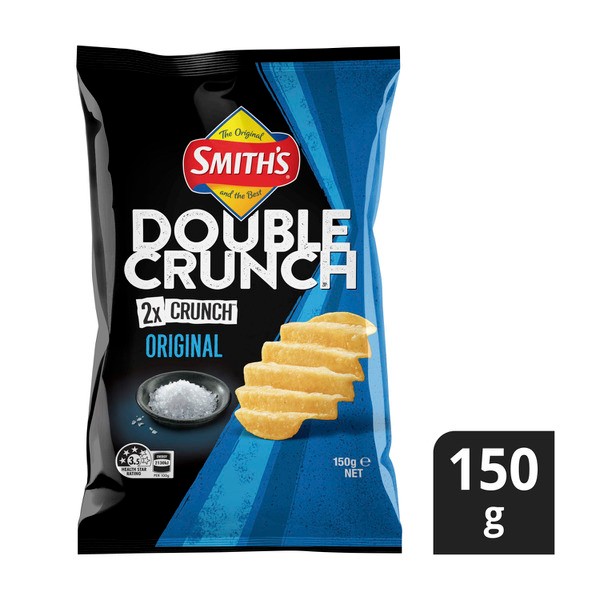 Smith's Double Crunch Original Potato Chips | 150g