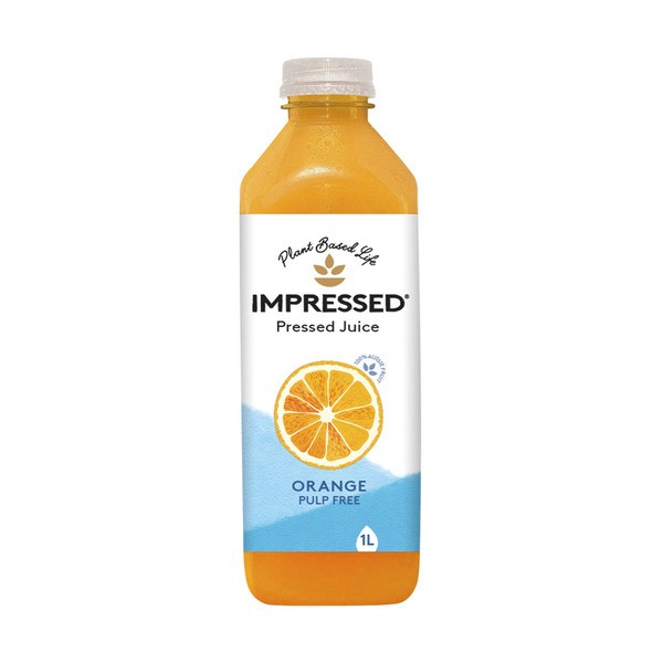 Impressed Essentials Orange Juice Pulp Free | 1L