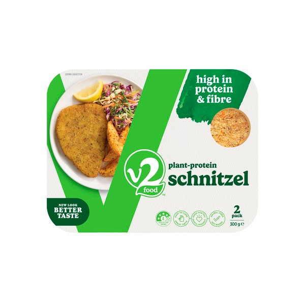 V2 Schnitzel Original Plant Based Protein 2 Pack | 300g