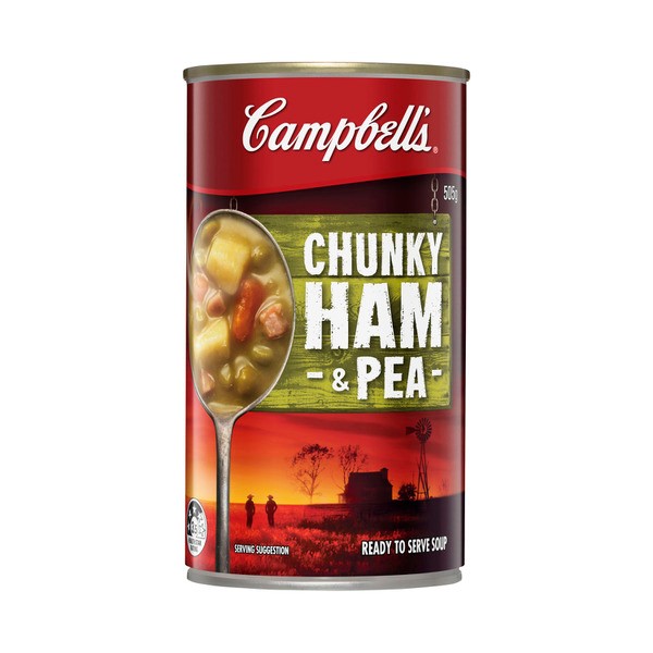 Campbell's Chunky Soup Can Ham & Pea | 505g