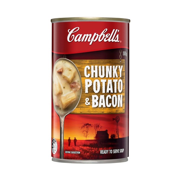 Campbell's Chunky Soup Can Potato & Bacon | 505g