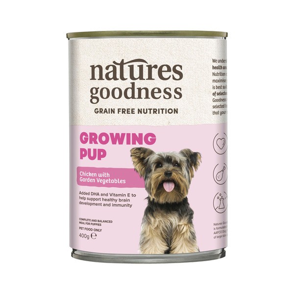 Natures Goodness Growing Pup Wet Dog Food For Puppies | 400g