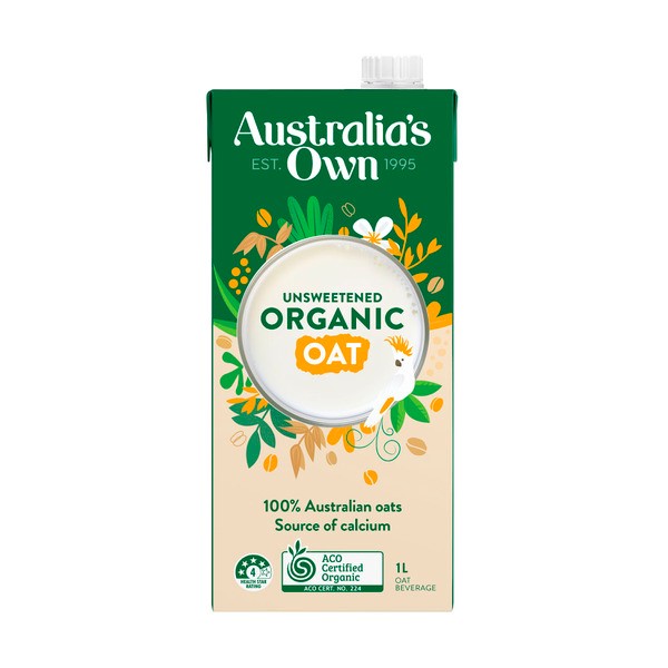 Australia's Own Organic Oat Milk | 1L