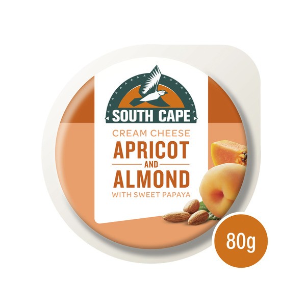 South Cape Cream Cheese Apricot Almond | 80g