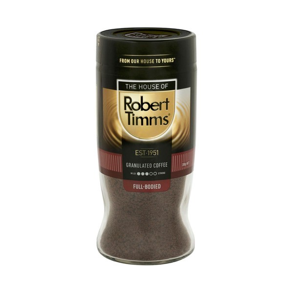 Robert Timms Premium Full Bodied Granulated Coffee | 200g