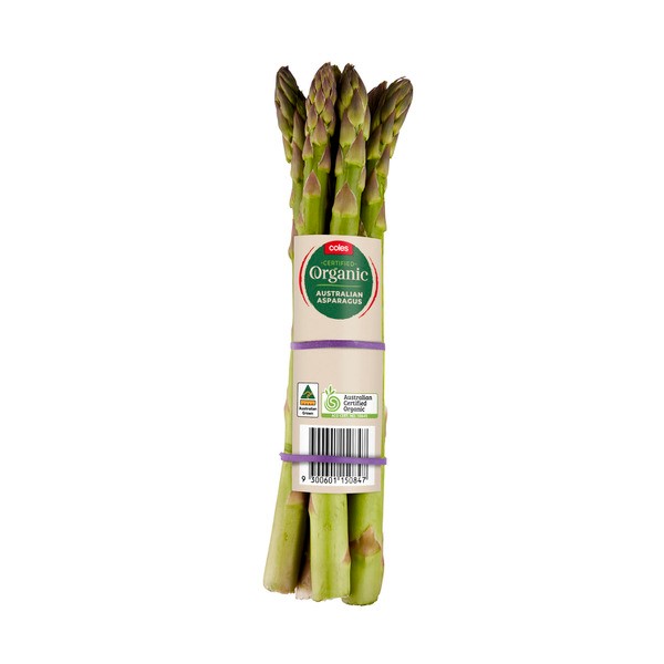 Coles Organic Asparagus Green | 1 bunch