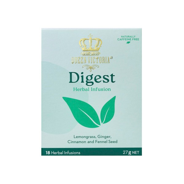 Queen Victoria Tea Digest Blend Tea Bags | 18 pack
