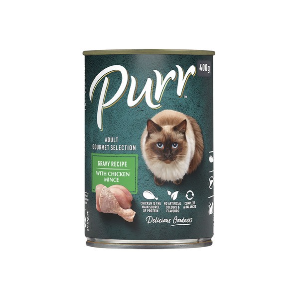 Purr Cat Food With Chicken Mince | 400g