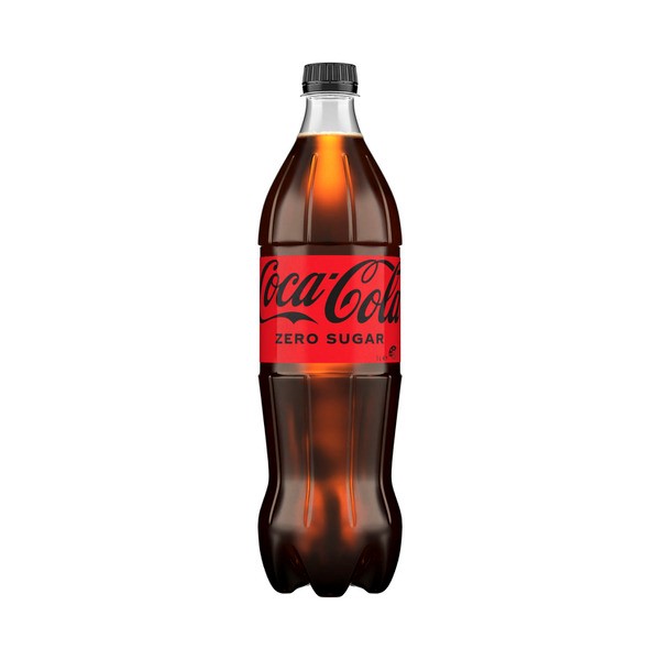Coca-Cola Zero Sugar Soft Drink Bottle | 1L