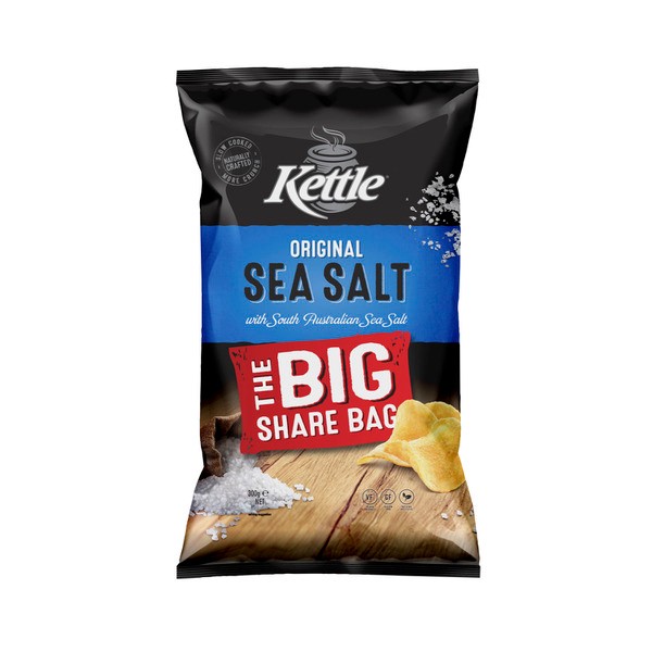 Kettle Potato Chips Sea Salt | 300g