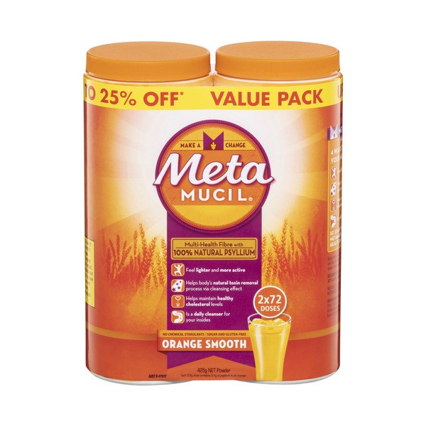 Metamucil  Orange 72 Doses | 850g