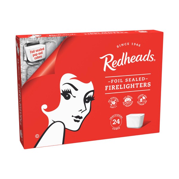 Redheads Firelighters | 24 pack