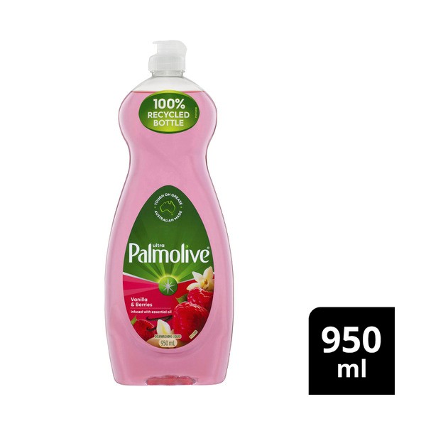 Palmolive Ultra Strength Concentrate Dishwashing Liquid Vanilla & Berries | 950mL